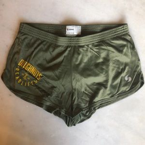 DNDL Doughnuts and Deadlifts Soffe silkies - Small